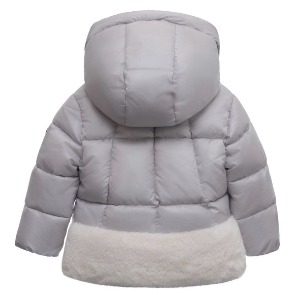 Michael Kors Kids Puffer Jacket in Gray and white - Picture 2 of 2